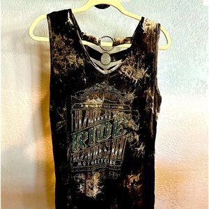 Authentic Harley Davidson Tank Top size L